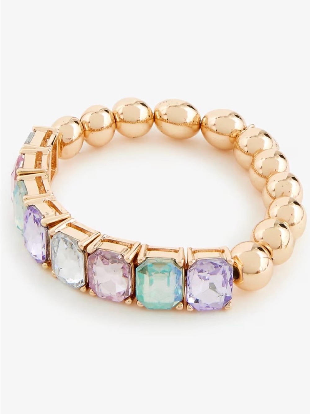 Crewcuts by J Crew Rainbow Gems Bracelet - Picture 16 of 16